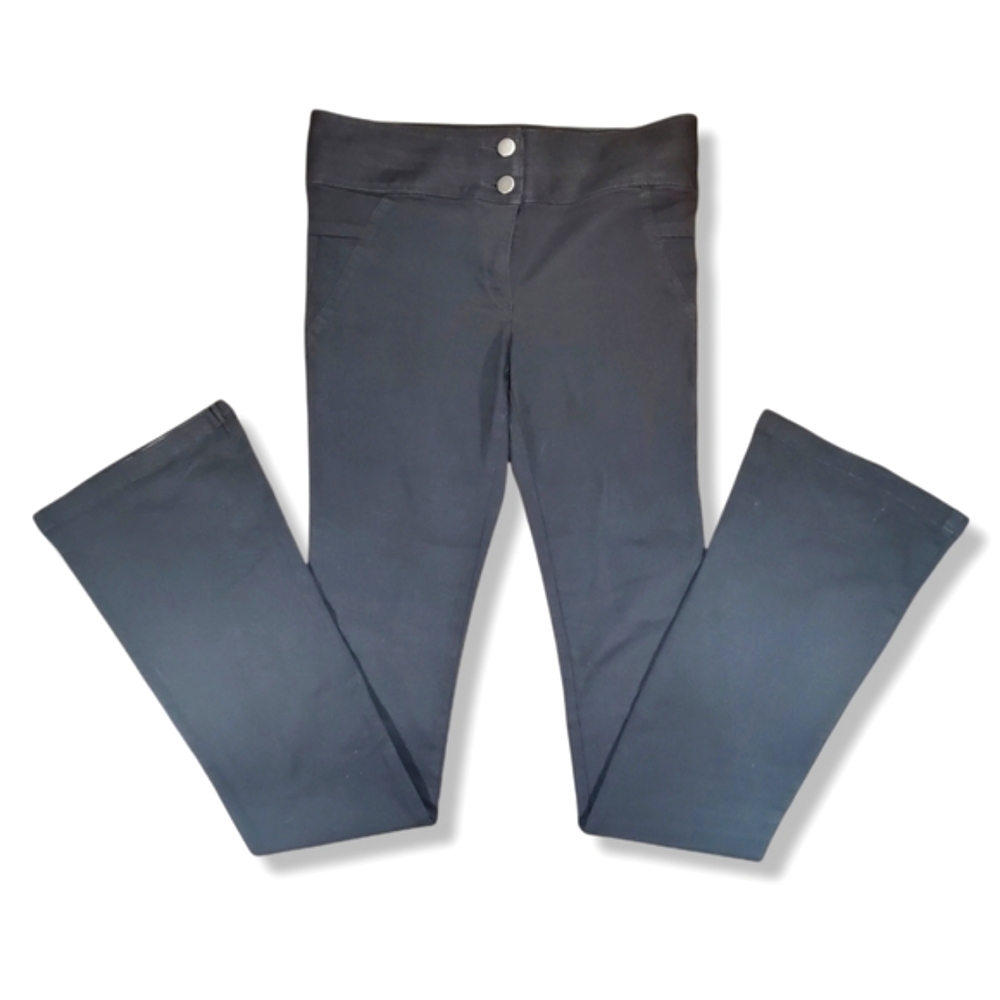 Veronica Beard Black High Waisted Womens Flare Leg Jeans